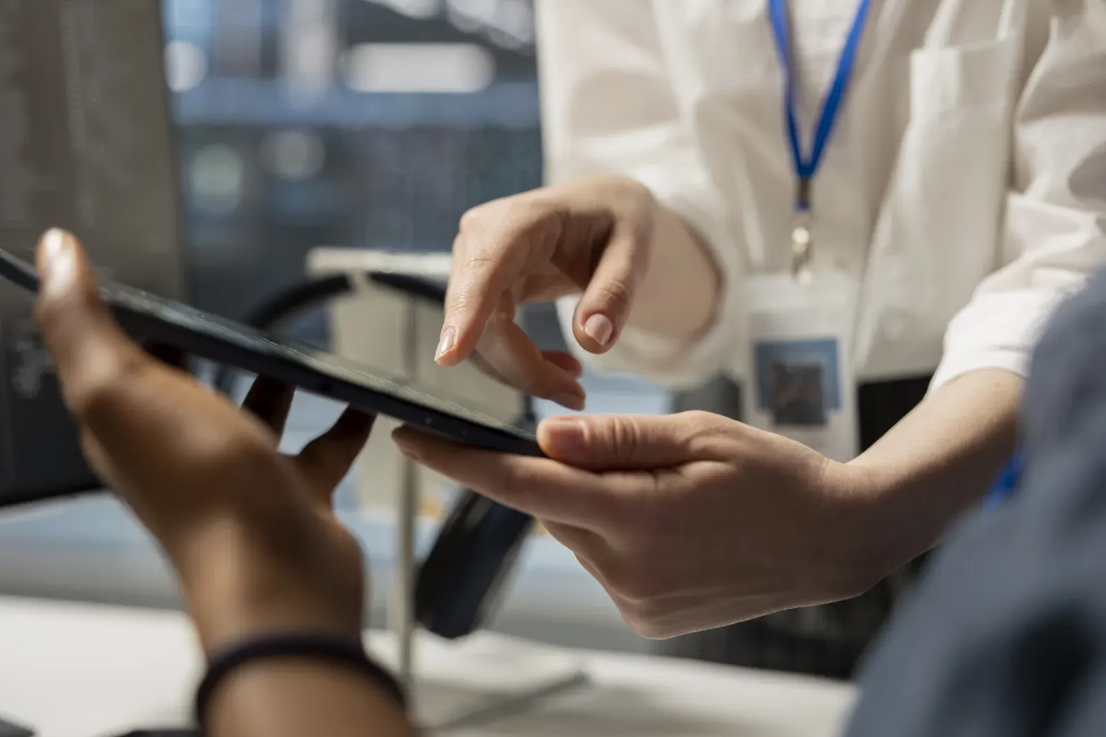 Relevé de l'installation existante sur tablette, en salle technique