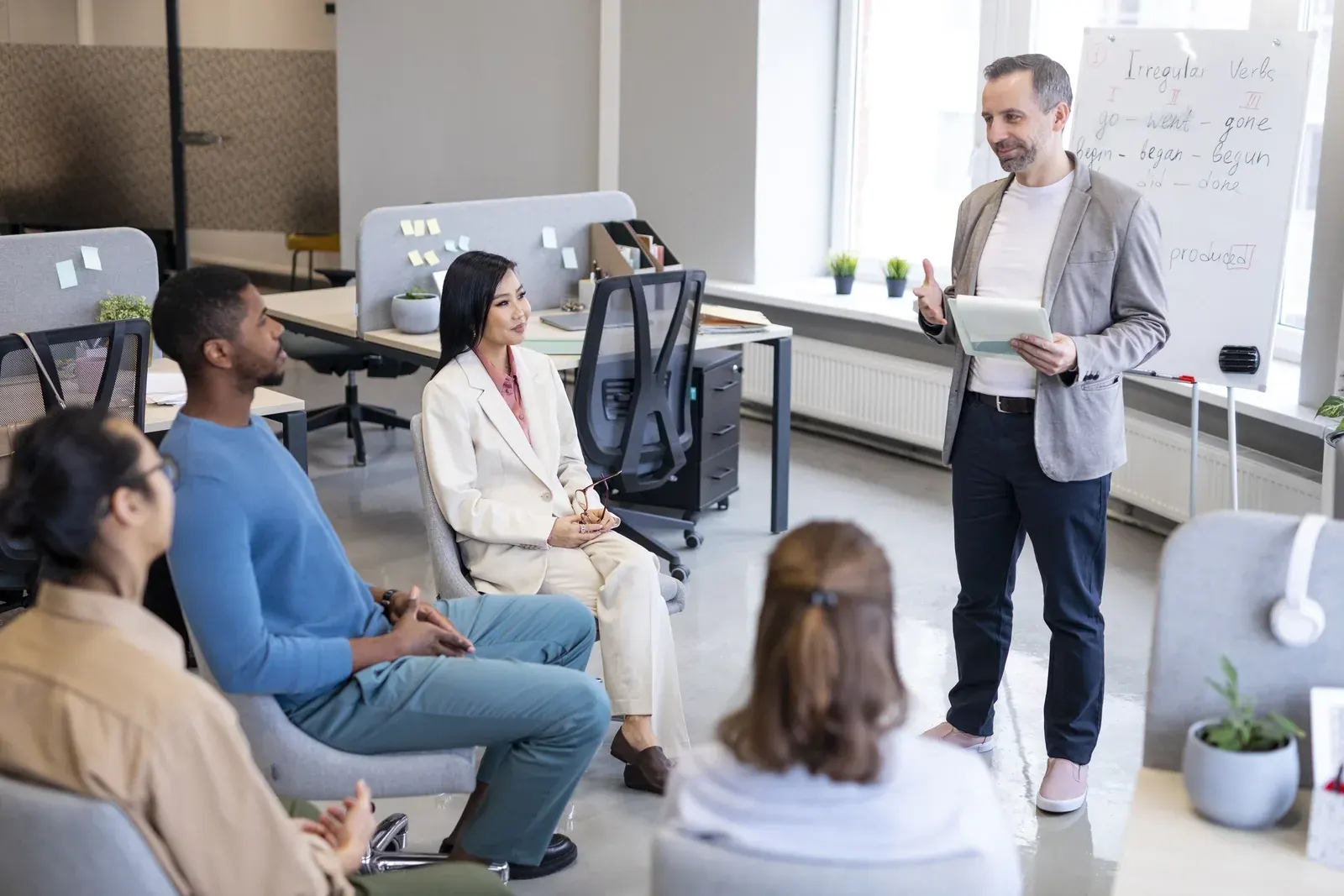 Session de formation des utilisateurs à la nouvelle téléphonie
